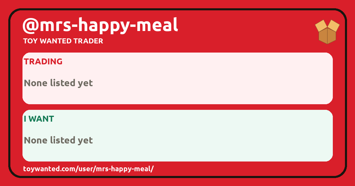 @mrs-happy-meal trading badge
